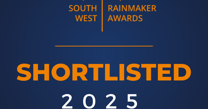 BPE Solicitors shortlisted for three categories at the 2025 South West Rainmaker Awards