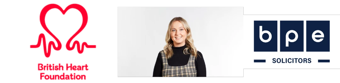 A heart full of fundraising at BPE Solicitors