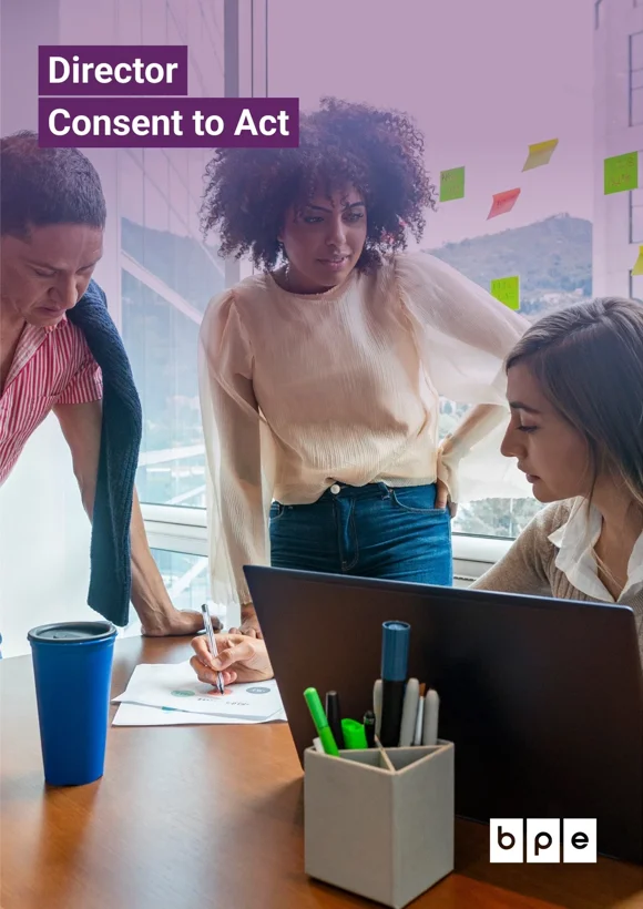 Director Consent to Act